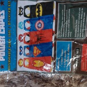 Superheros mask and capes